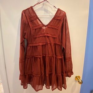 Free People Mesh Dress